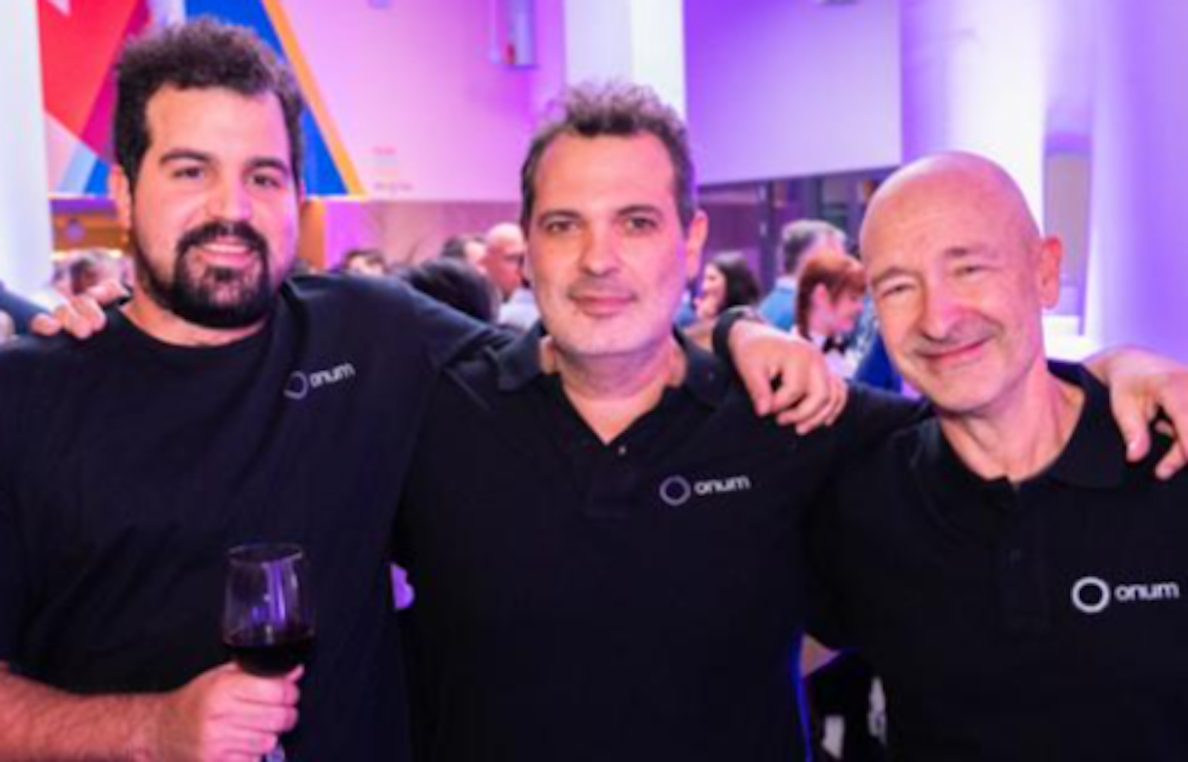 Onum founders: Pedro Castillo, Lucas Varela, and Pedro Tortosa